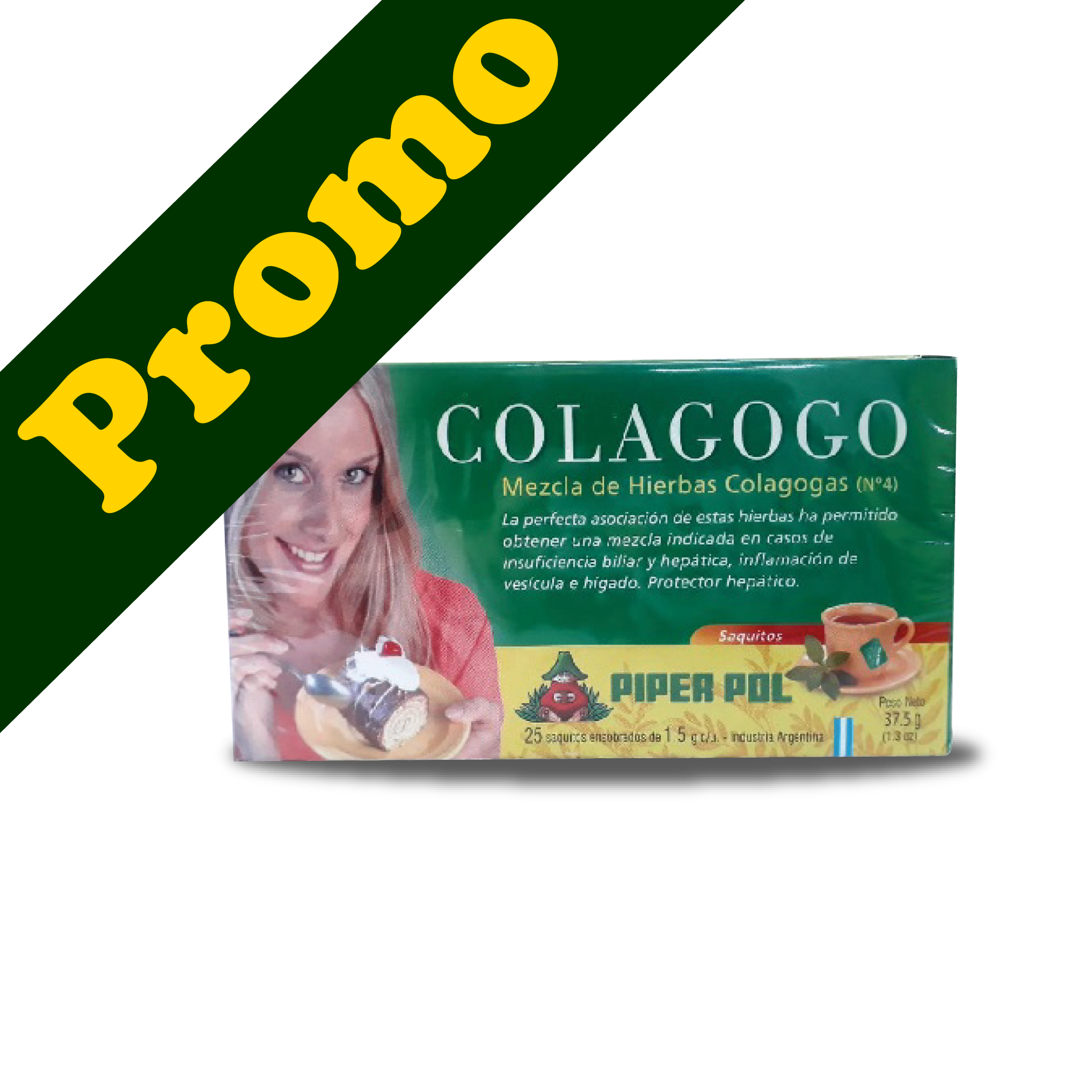 PIPERPOL-Colagogo 6 x 25 saquitos 